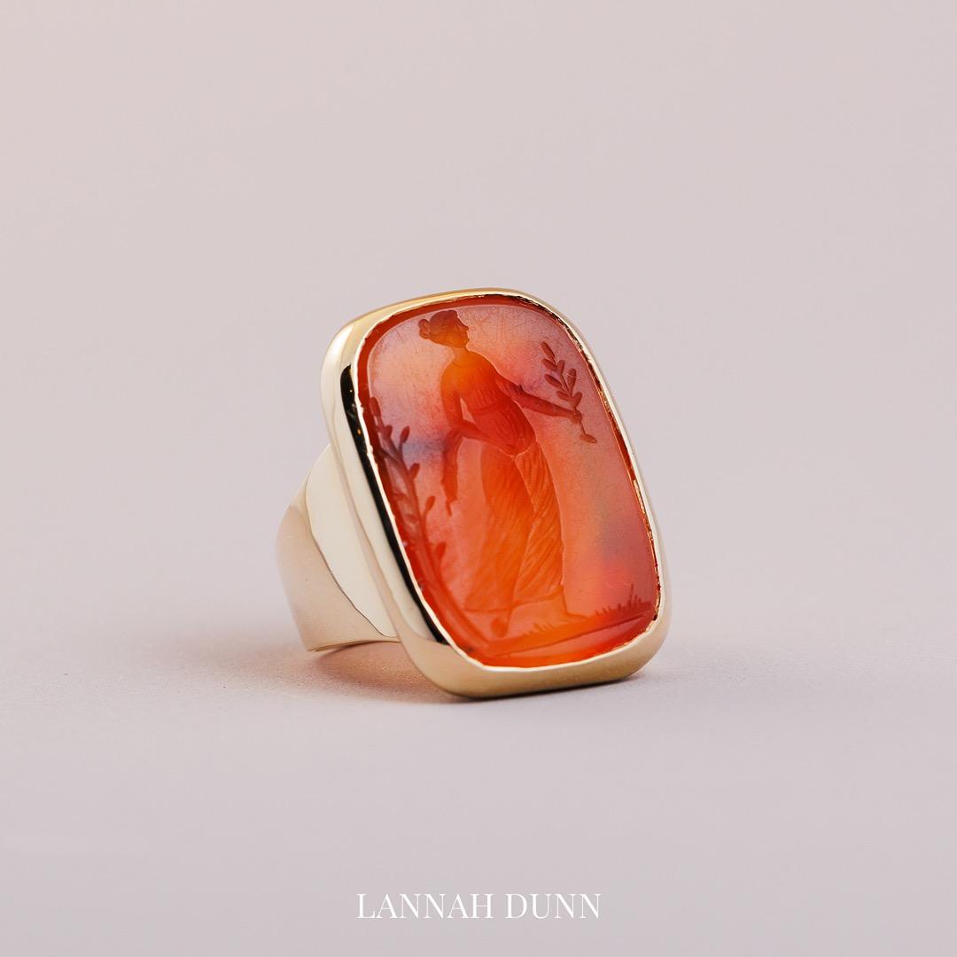 Antique Goddess of Harvest Beauty