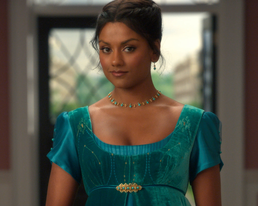 Bridgerton's Georgian Gems: Turquoise