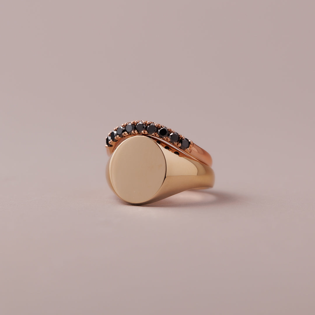 Signature LD Women’s Nouveau Grandi Monogram Ring