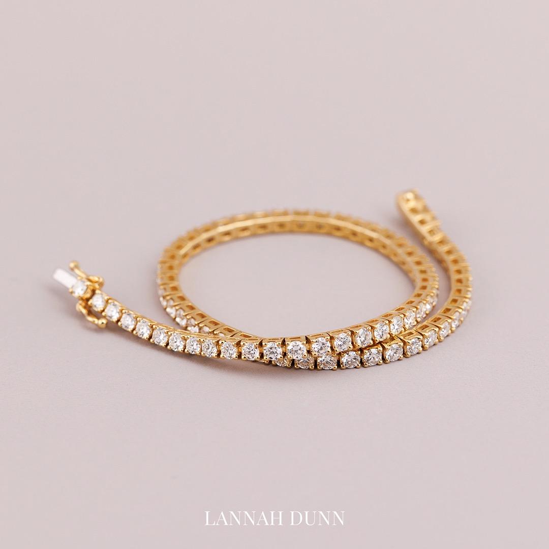 LD Diamond Line Bracelet