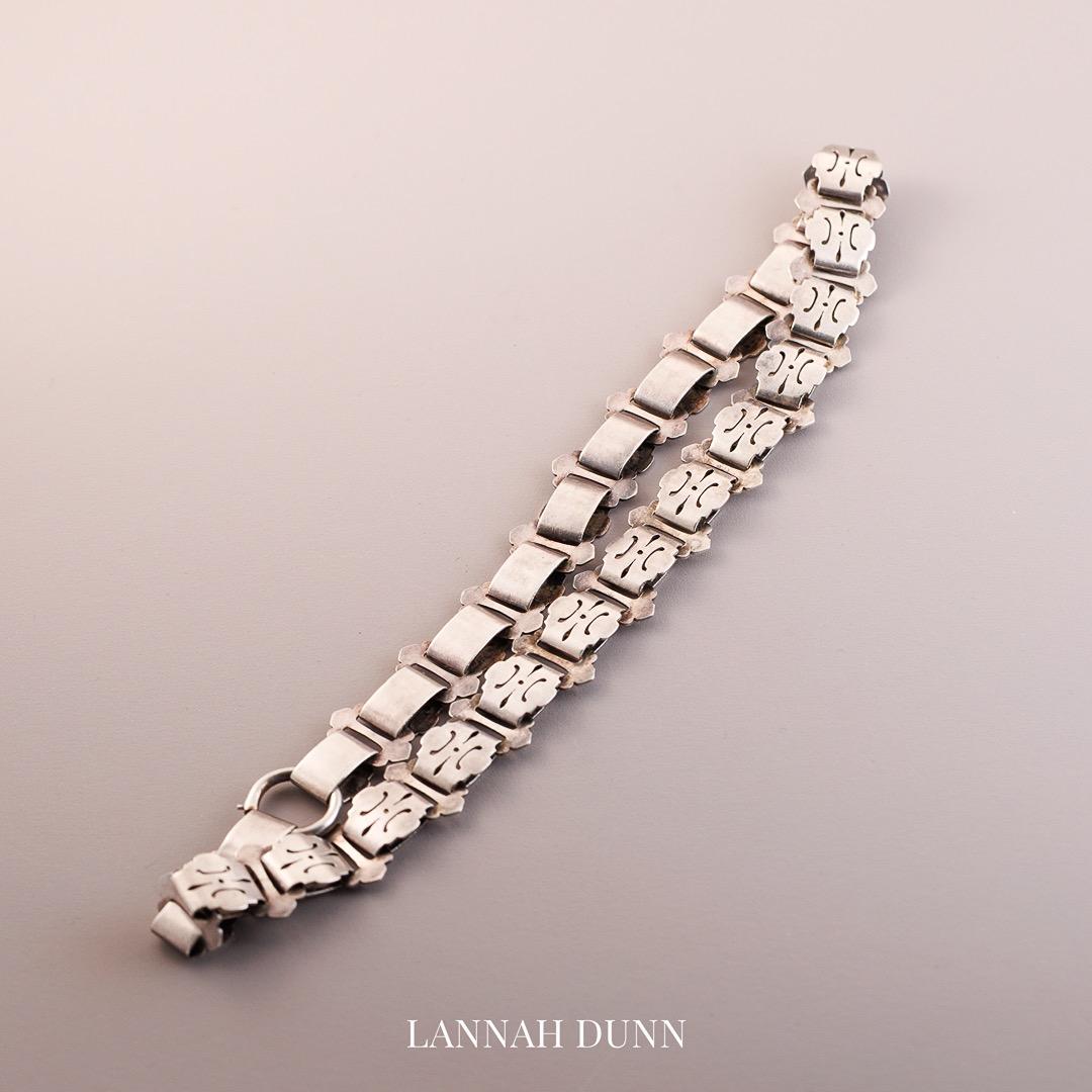 Antique Silver collar chain