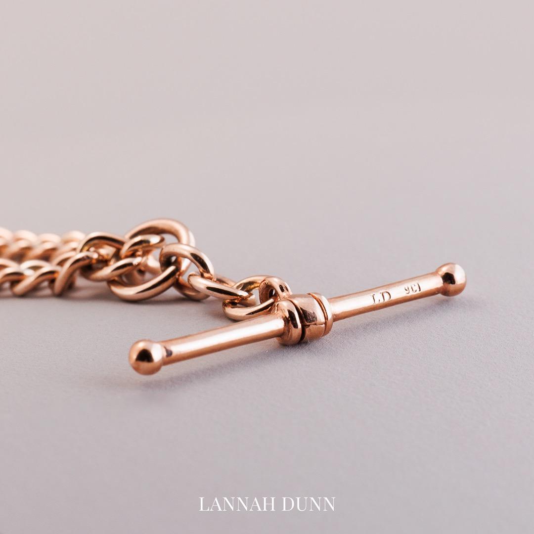 LD Vintage curb in solid rose