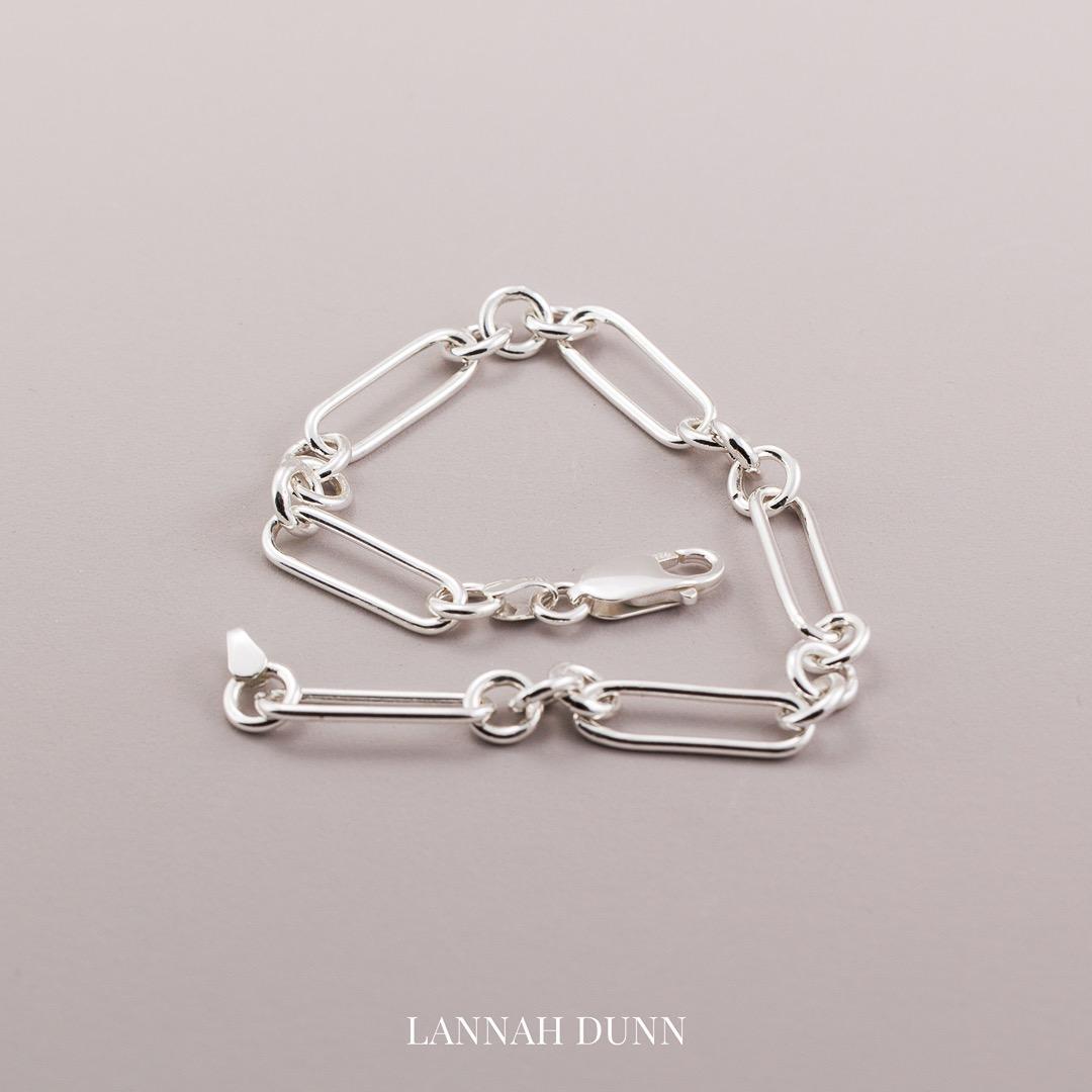 LD Stirrup 3 Bracelet in sterling