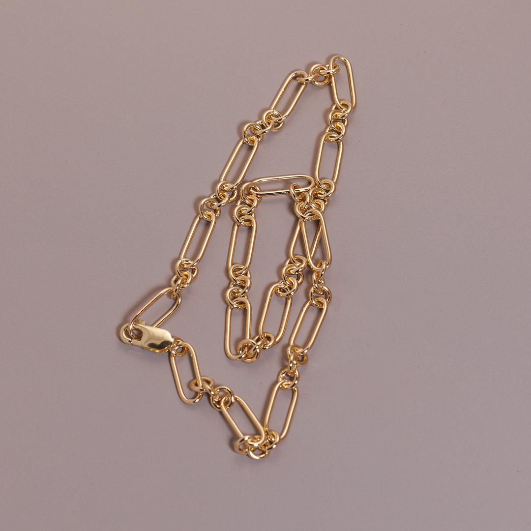 Stirrup 2, 45cm solid 9ct yellow