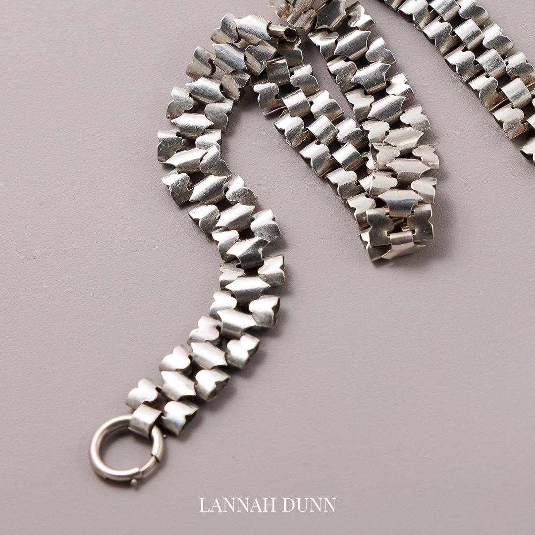 Antique Silver Collar