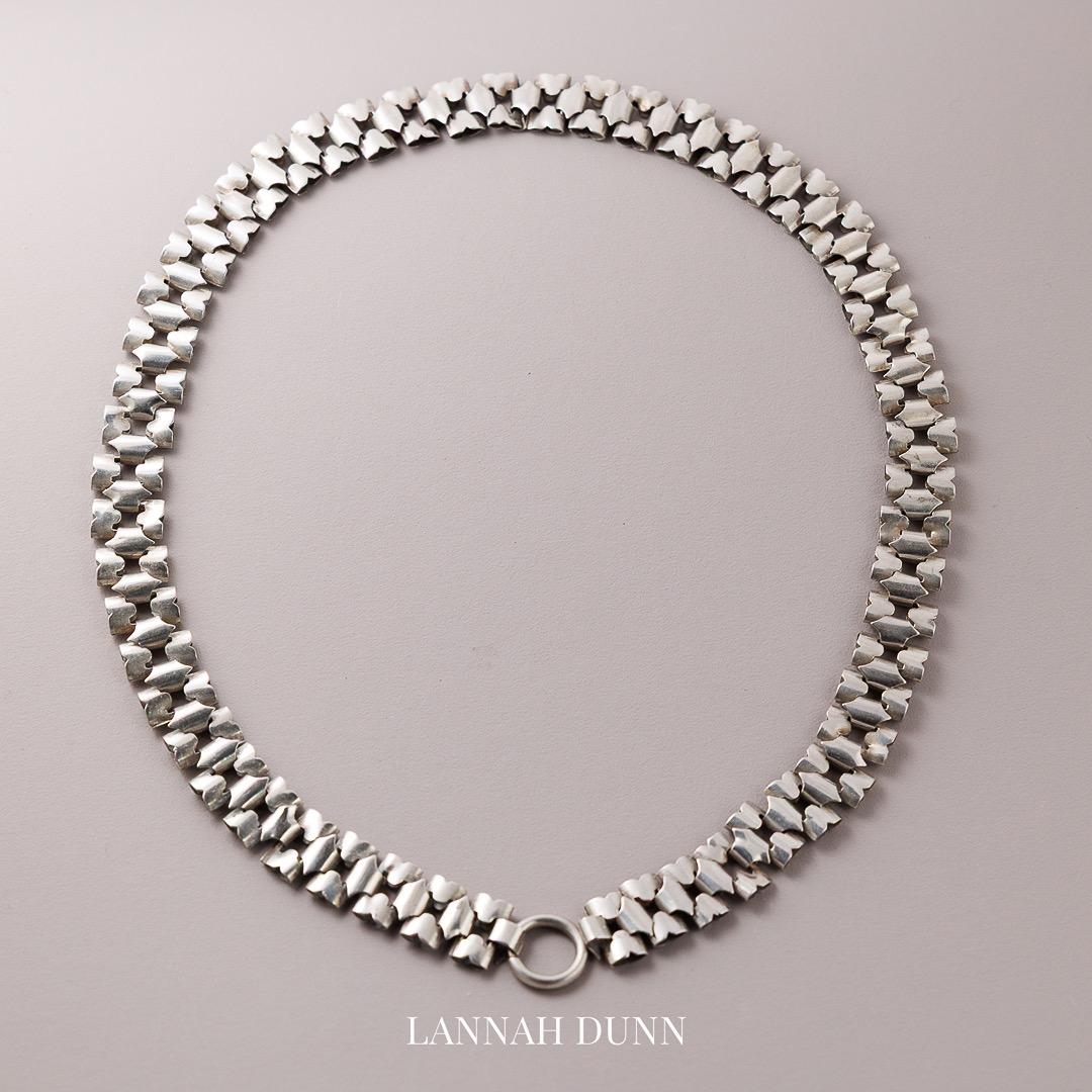 Antique Silver Collar