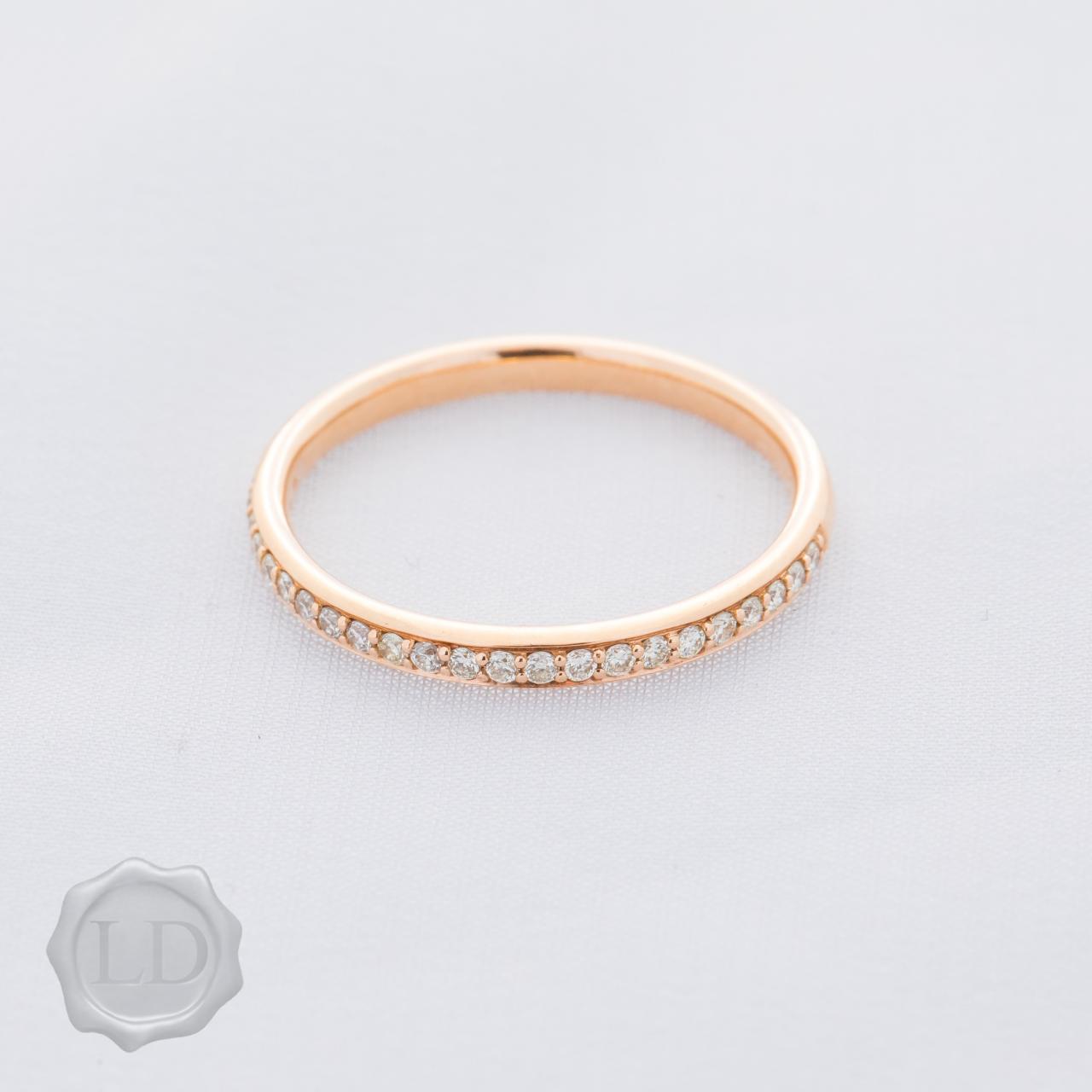 LD Fine diamond set wedding band
