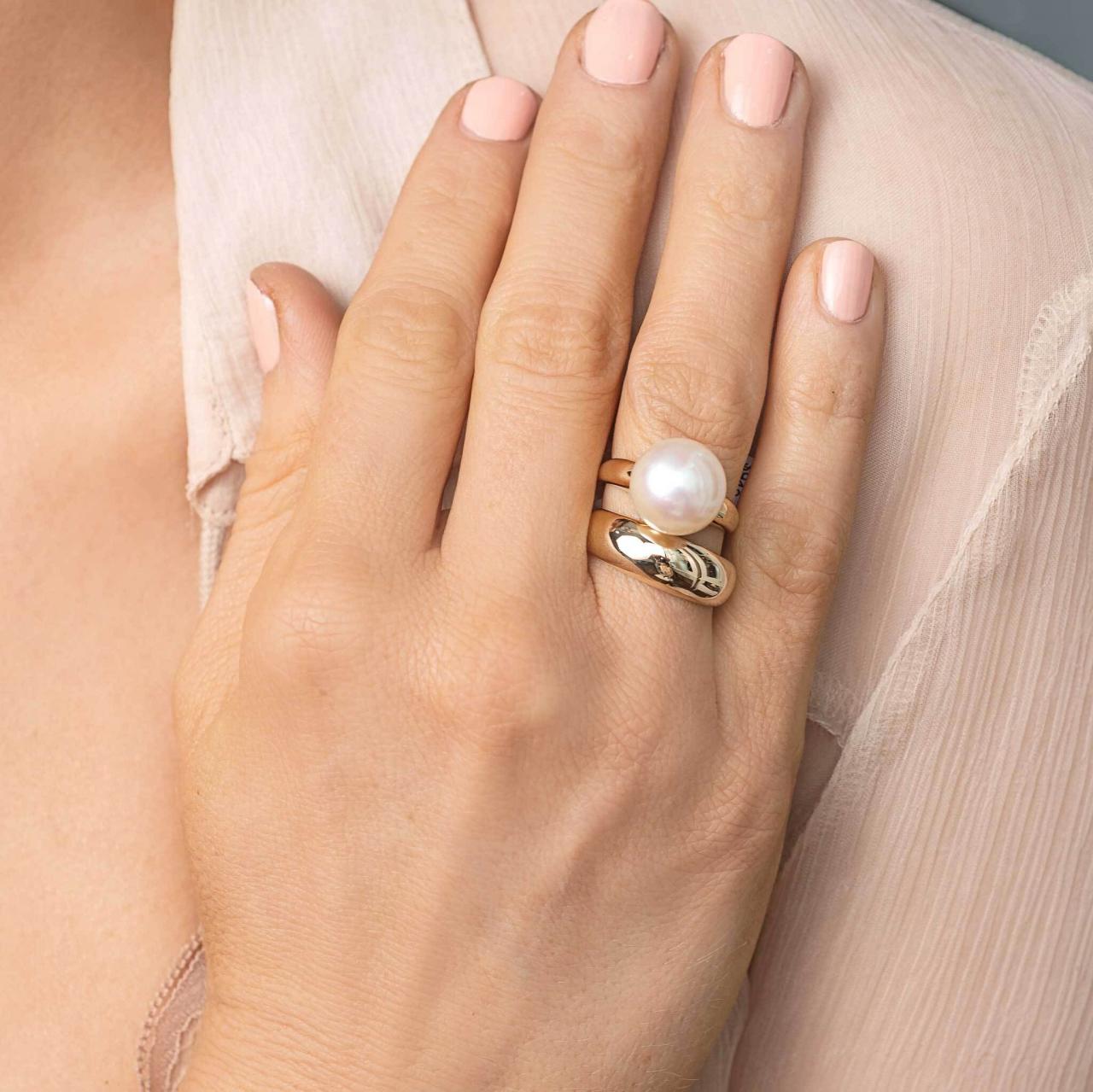 Yellow Gold LD Dome Ring