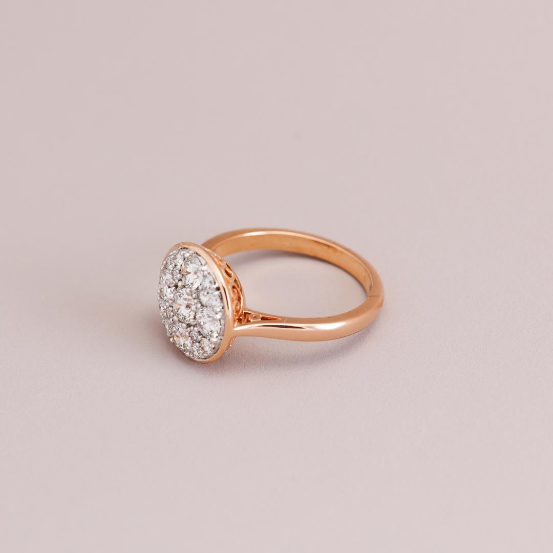 18ct rose gold ‘Bridie’ Ring