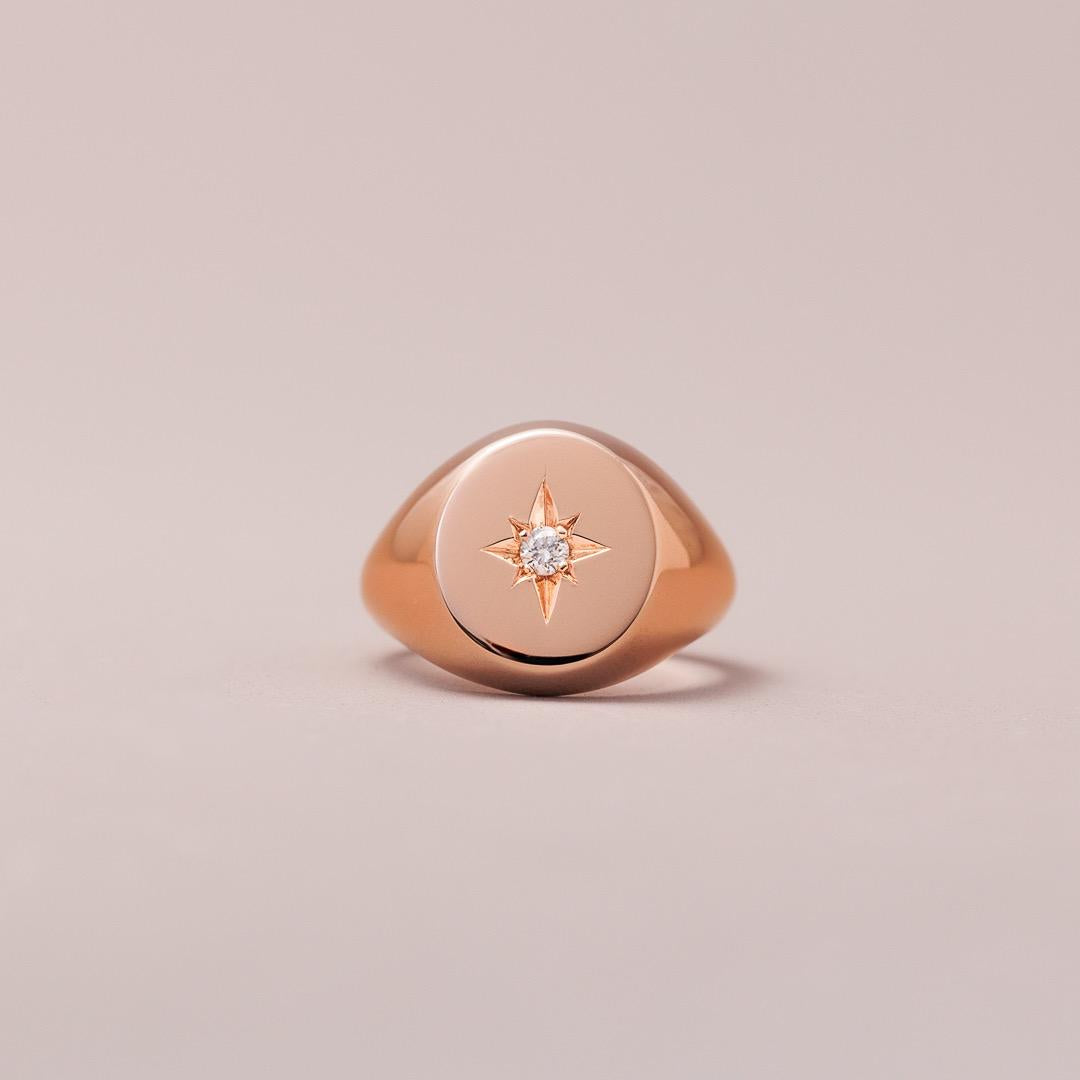 LD Signature Star Monogram Ring