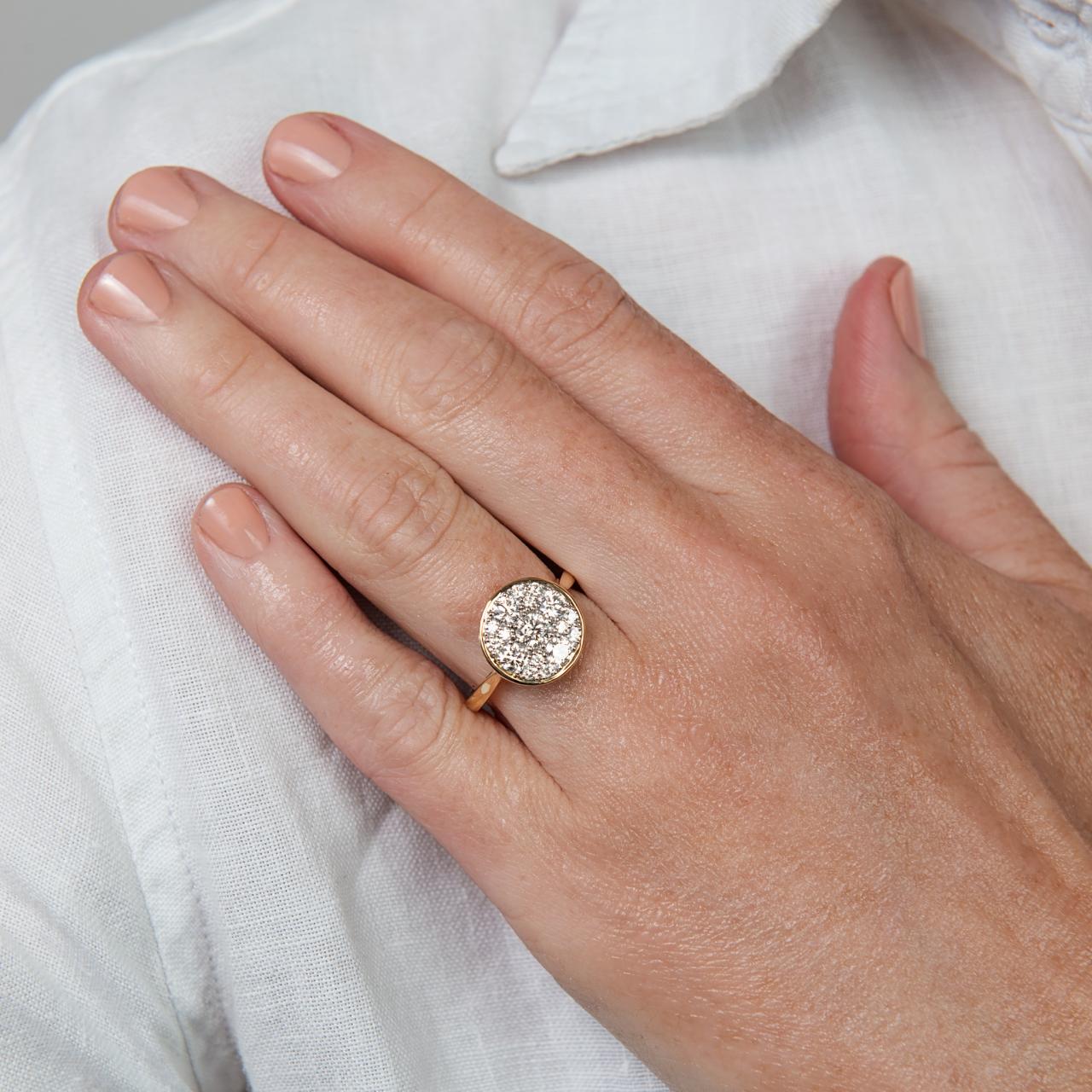 Bridie Ring, Platinum & 18ct yellow