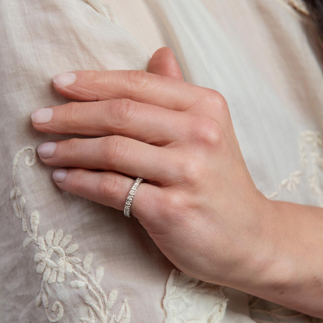 Diamond eternity band