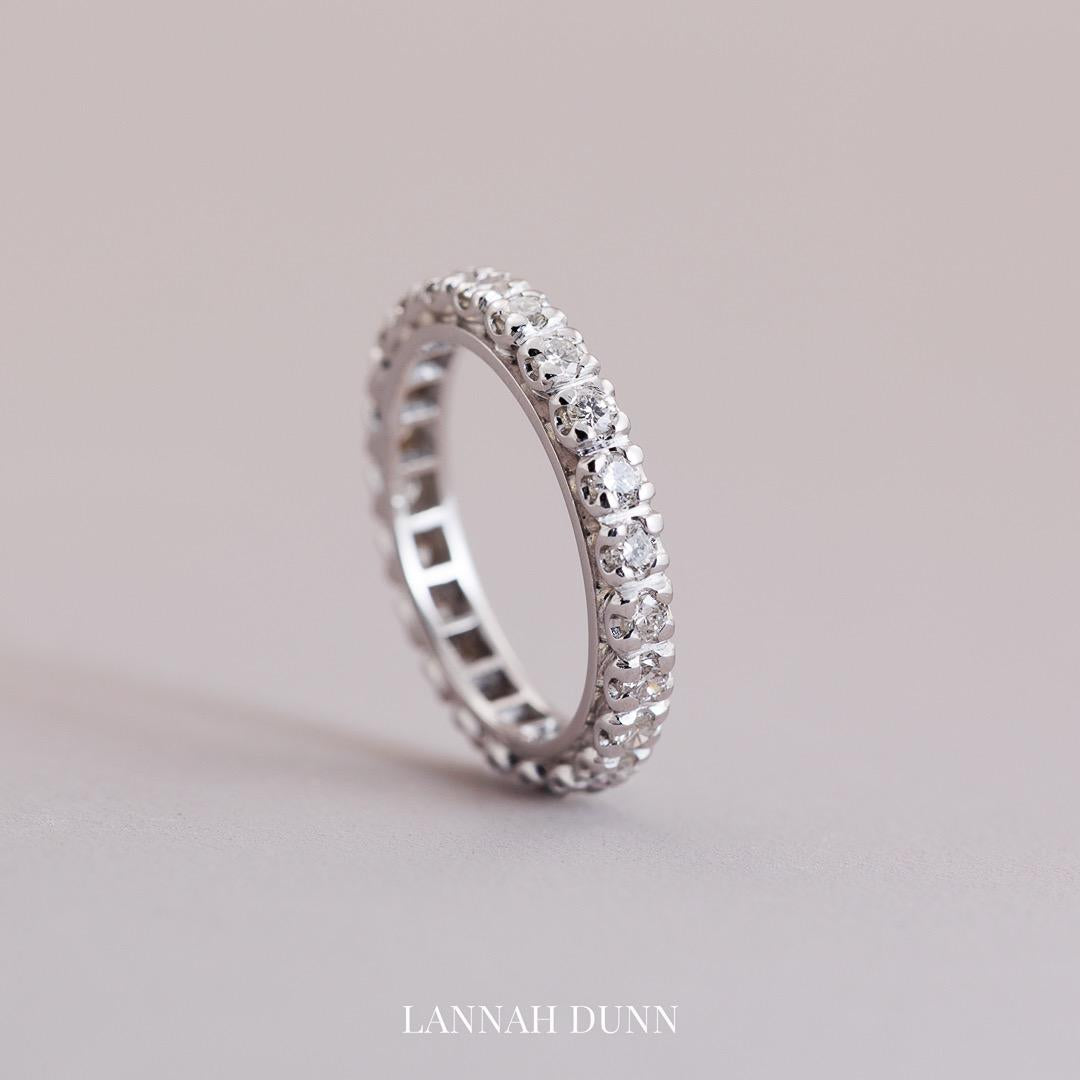 Diamond eternity band