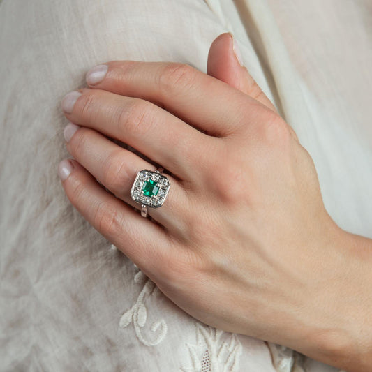 Art Deco Emerald Art Deco Emerald