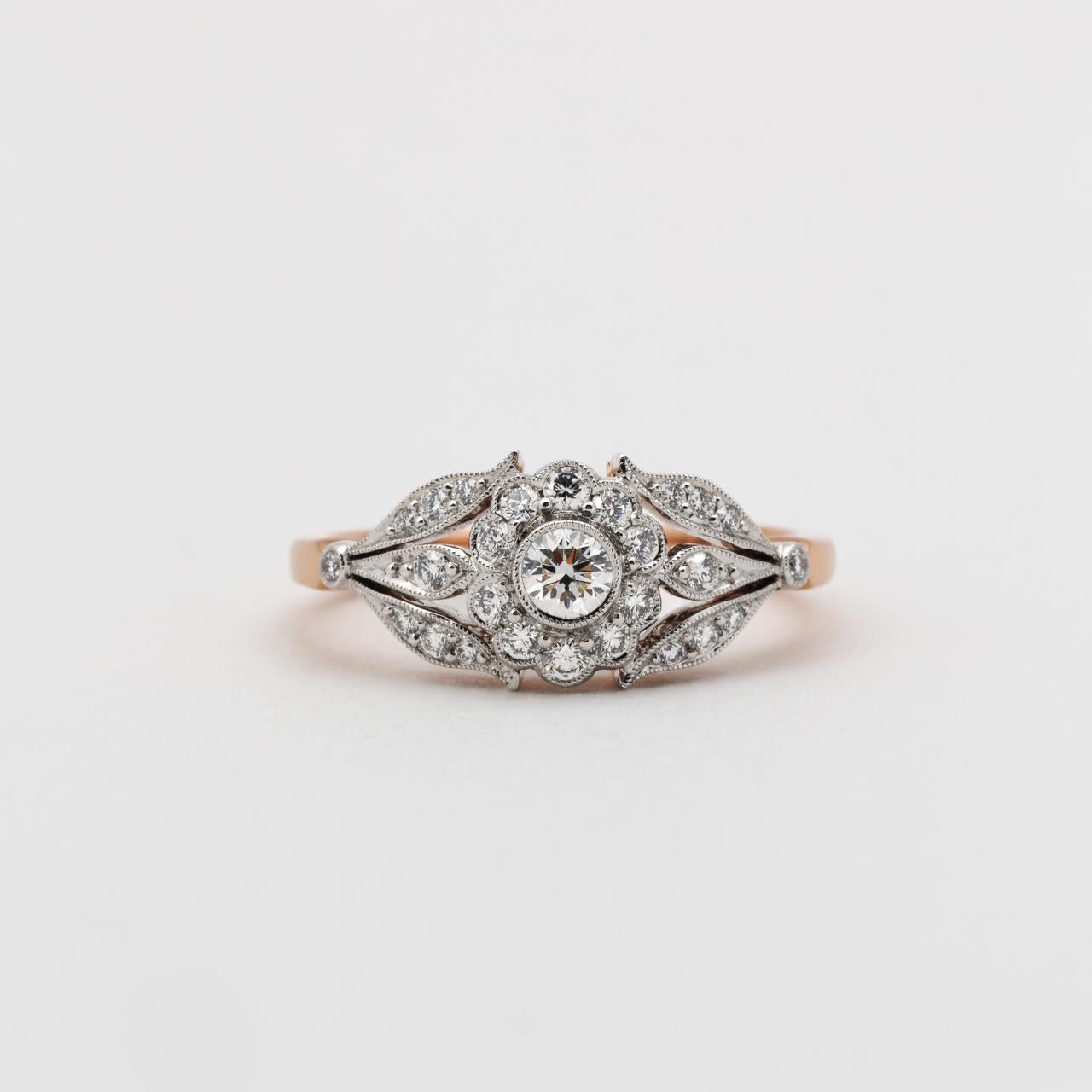 Esprit ring in Rose
