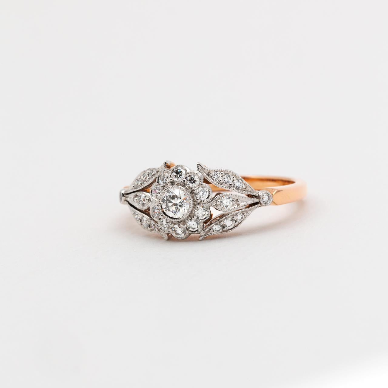 Esprit ring in Rose