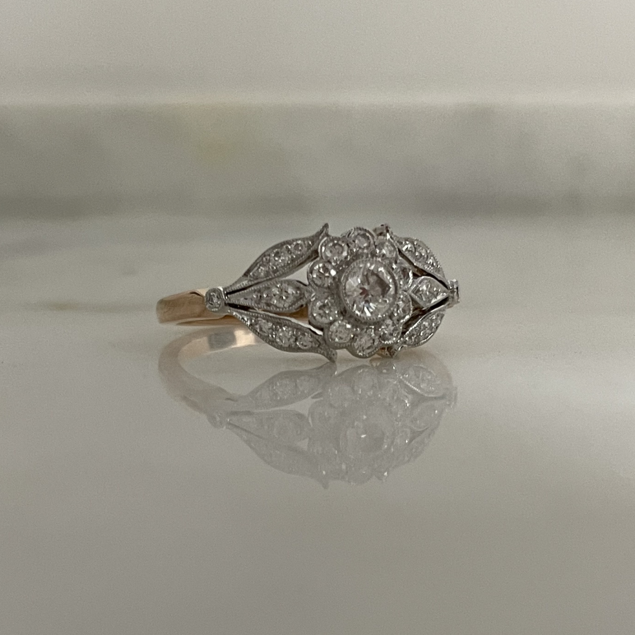 Esprit ring in Rose