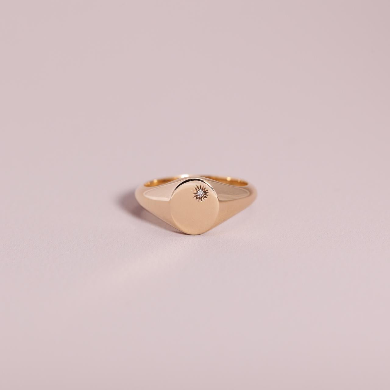 Signature LD Women’s Mini Monogram Ring