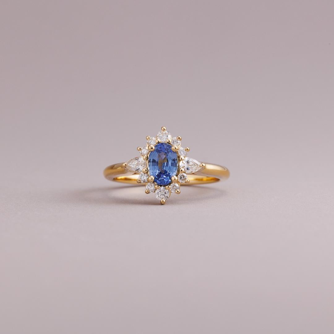Ceylon Sapphire Lucette Ring