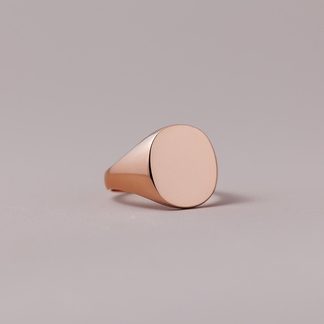 LD Classic Monogram ring in rose gold