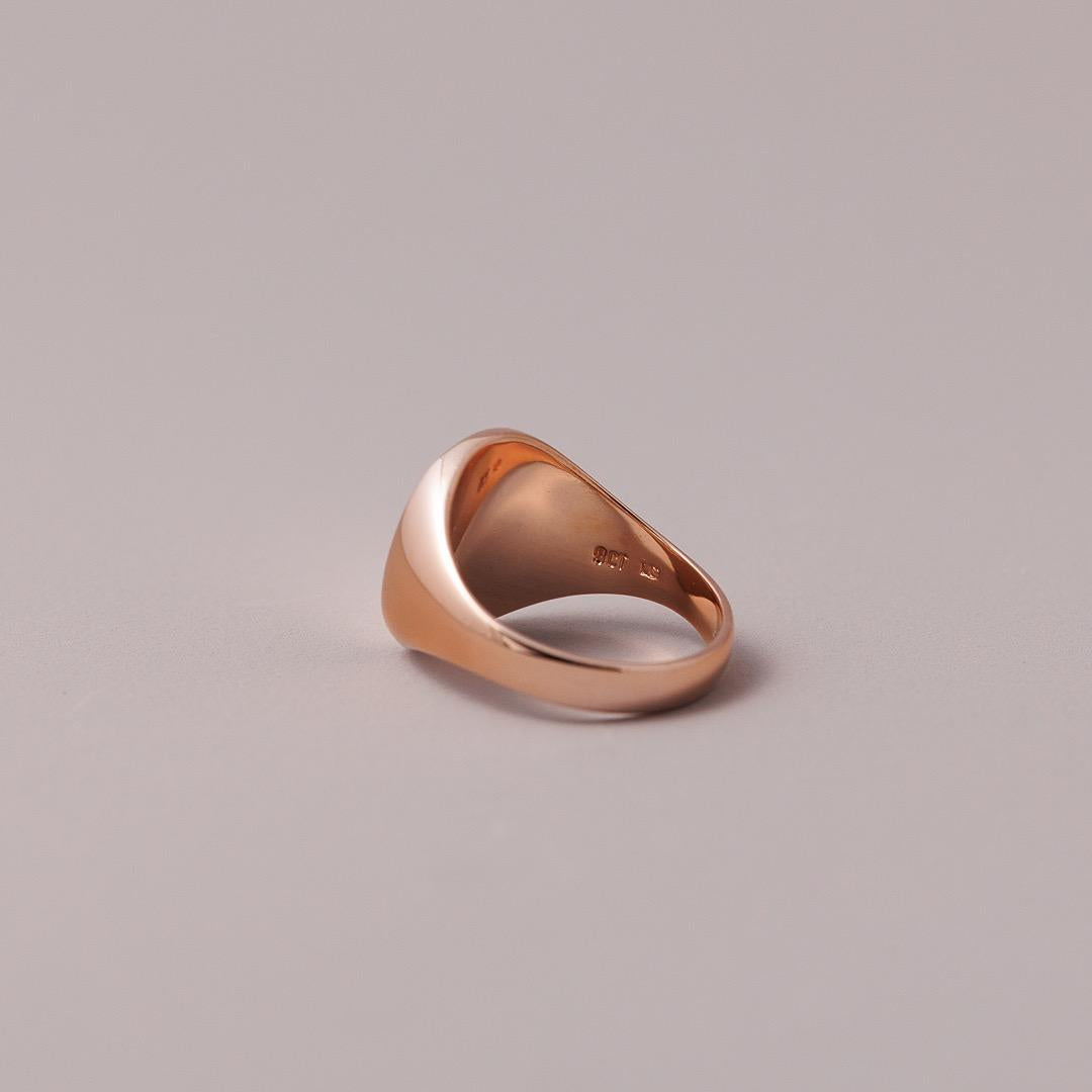 LD Classic Monogram ring in rose gold