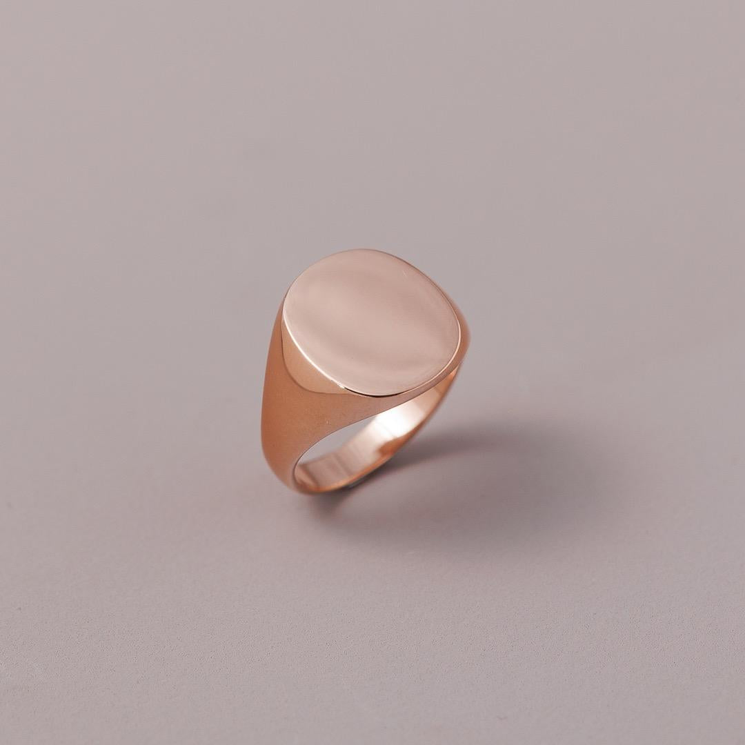 LD Classic Monogram ring in rose gold