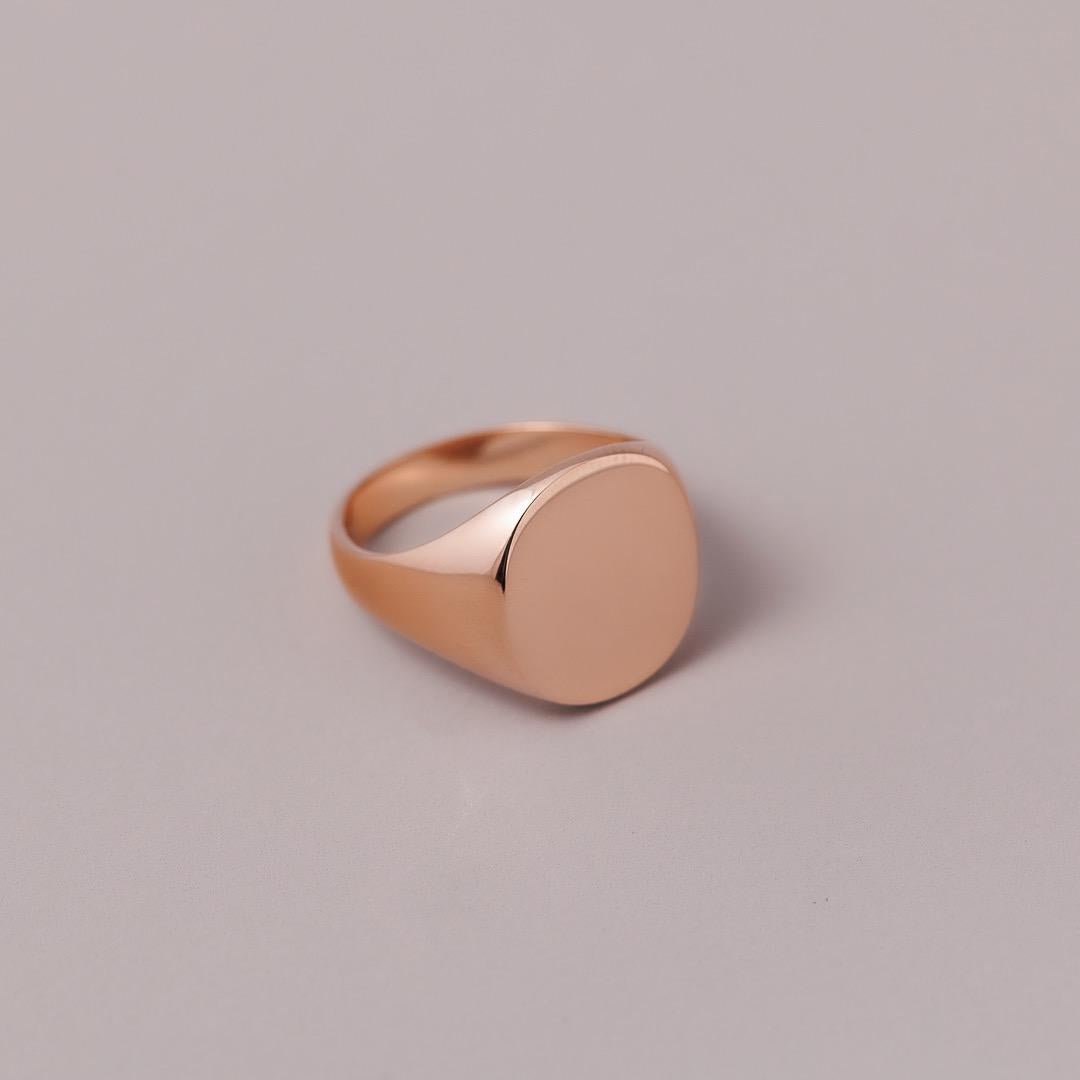 LD Classic Monogram ring in rose gold