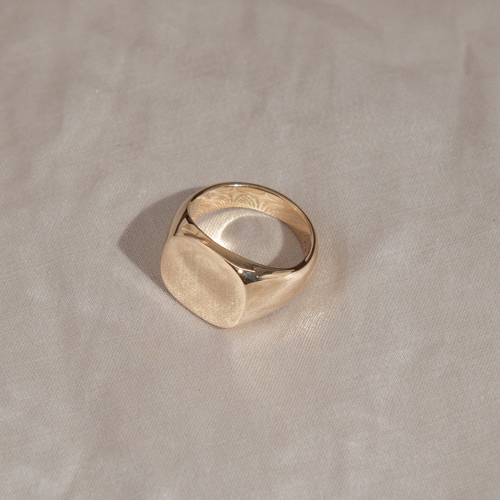 LD Gent's Checkmate Signet Monogram Ring