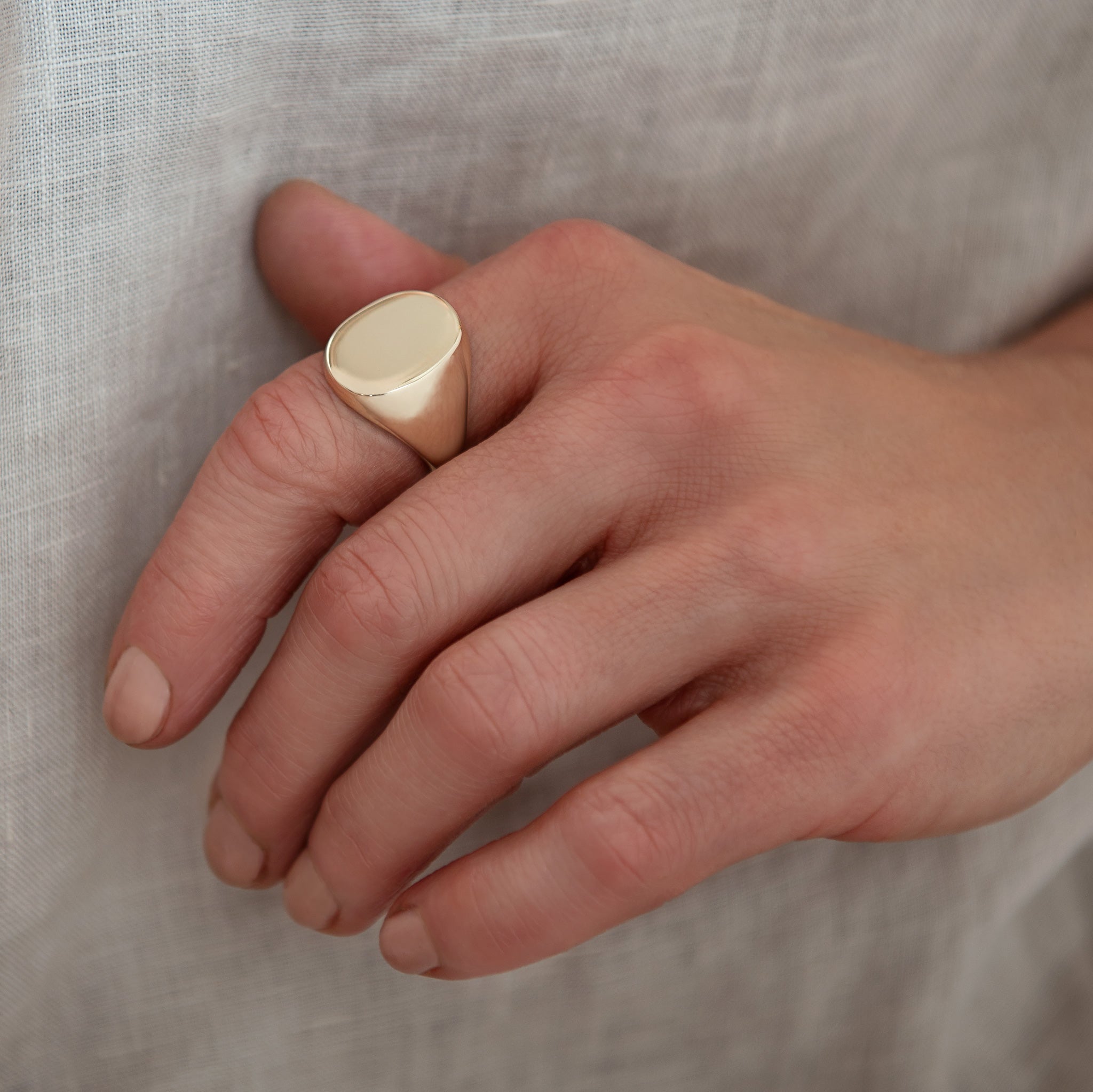 LD Gent's Esquire Signet Monogram Ring