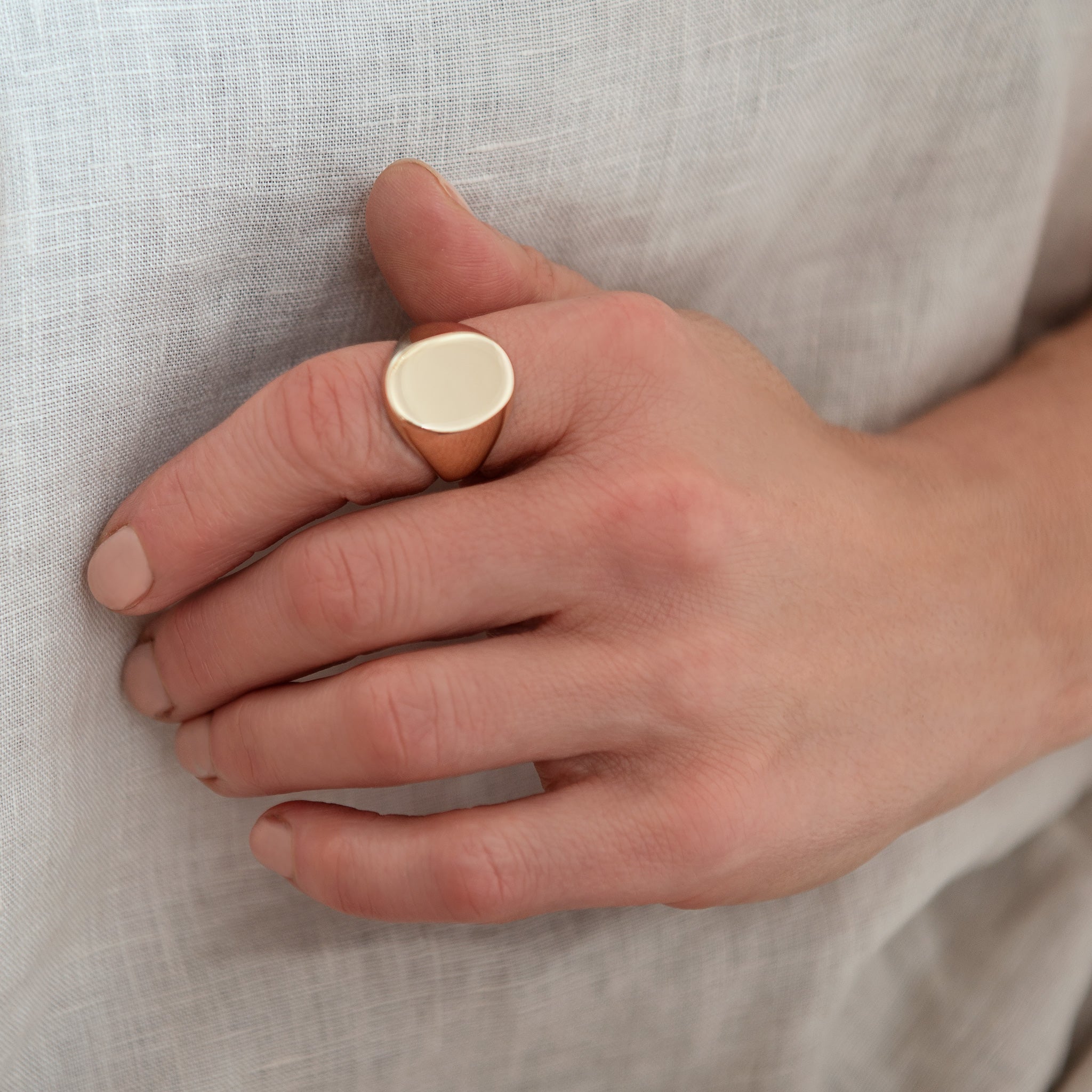 LD Gent's Esquire Signet Monogram Ring