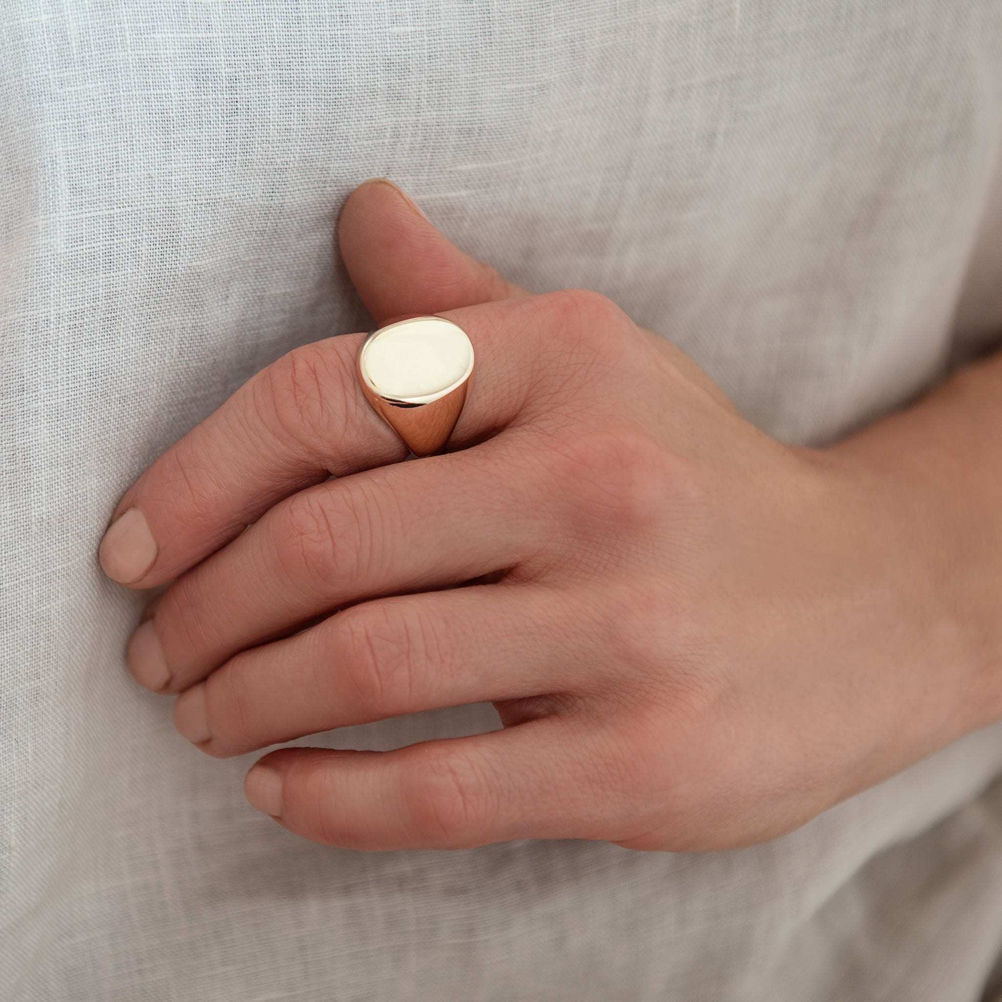 LD Gent's Esquire Signet Monogram Ring