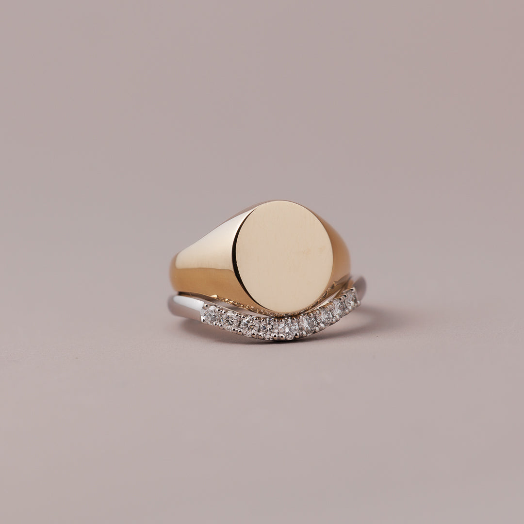 Signature LD Women’s Nouveau Grandi Monogram Ring