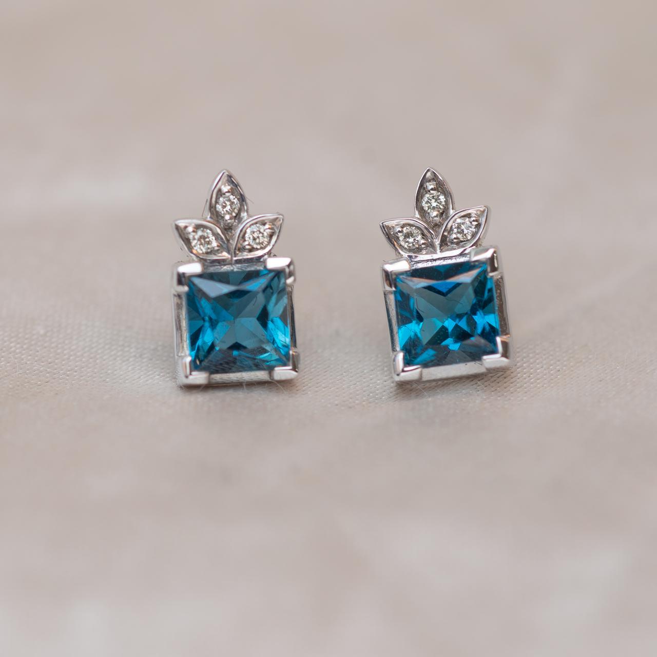 London Blue Topaz & Diamond