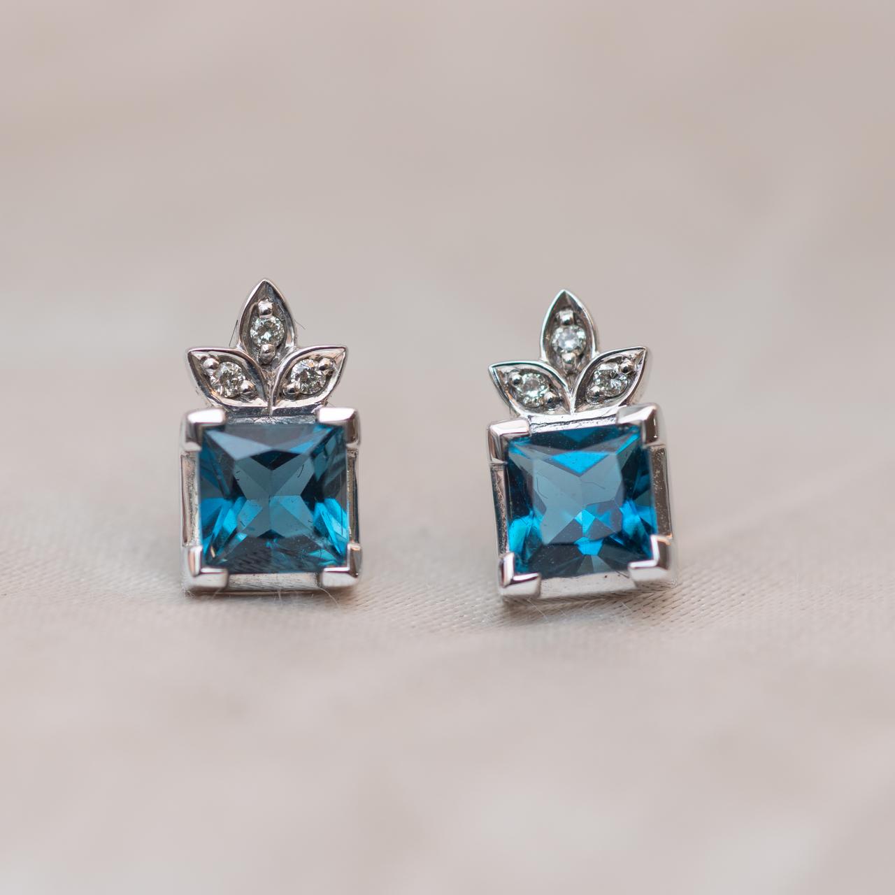 London Blue Topaz & Diamond