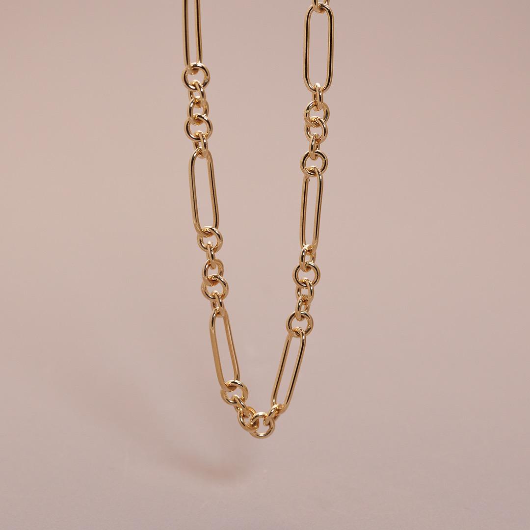 LD Stirrup 3 necklace, 43cm