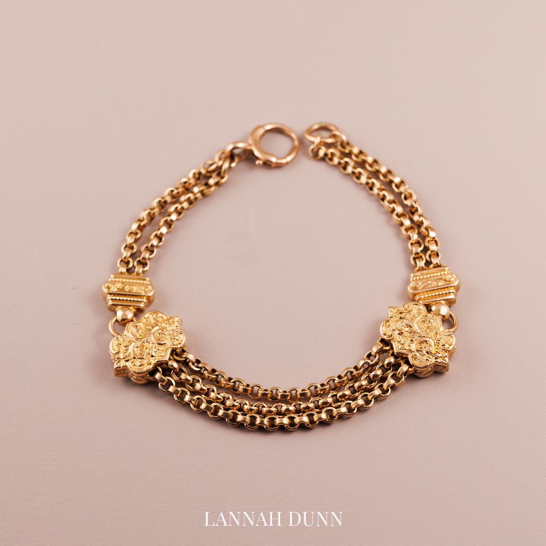 Antique multi-strand bracelet