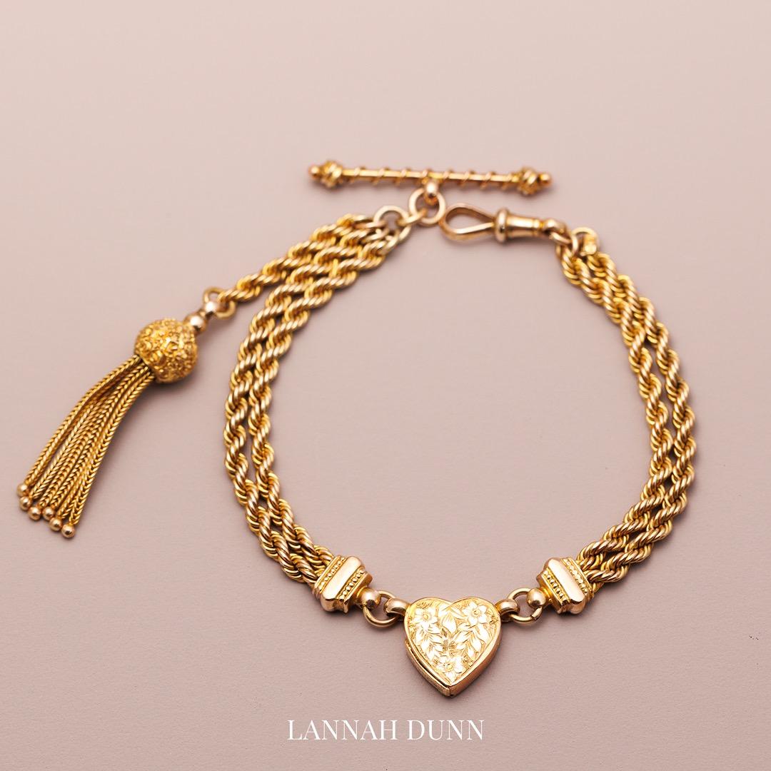 Antique English Tassel chain