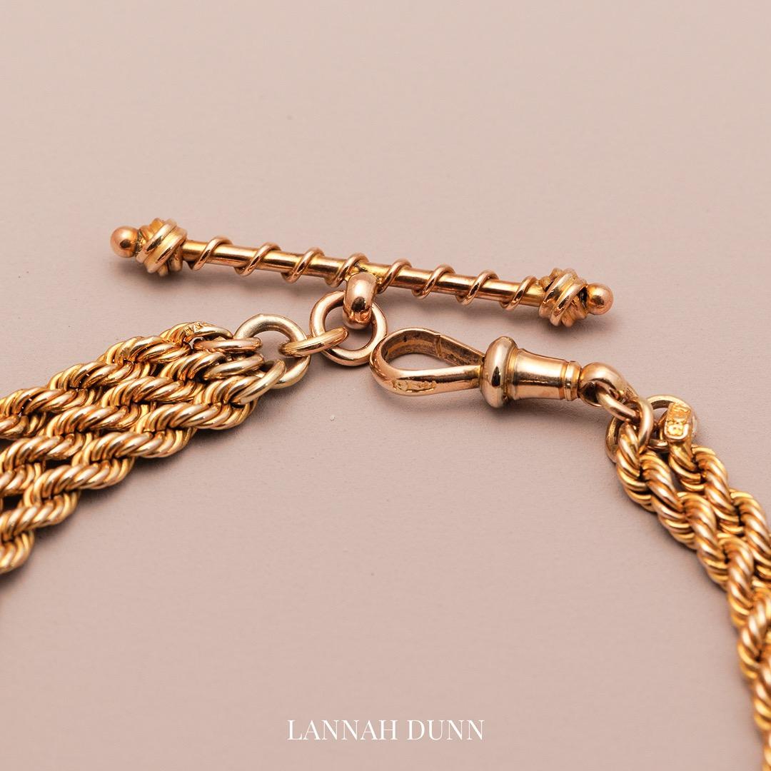 Antique English Tassel chain