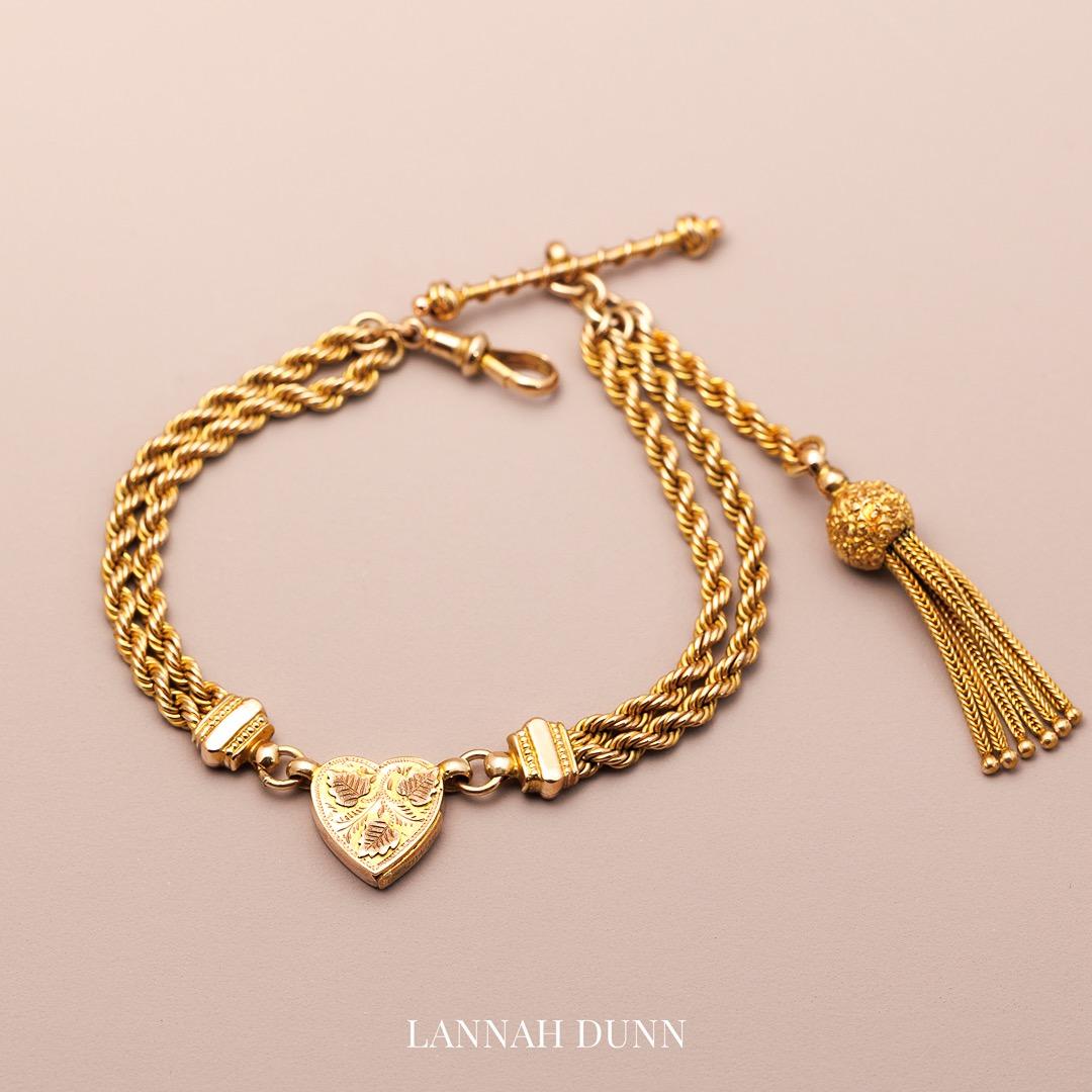 Antique English Tassel chain