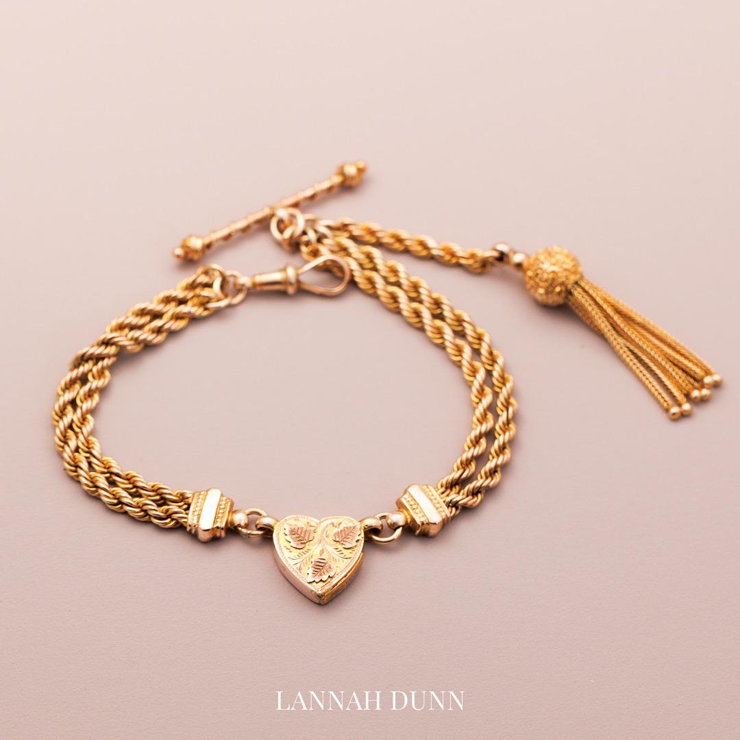 Antique English Tassel chain