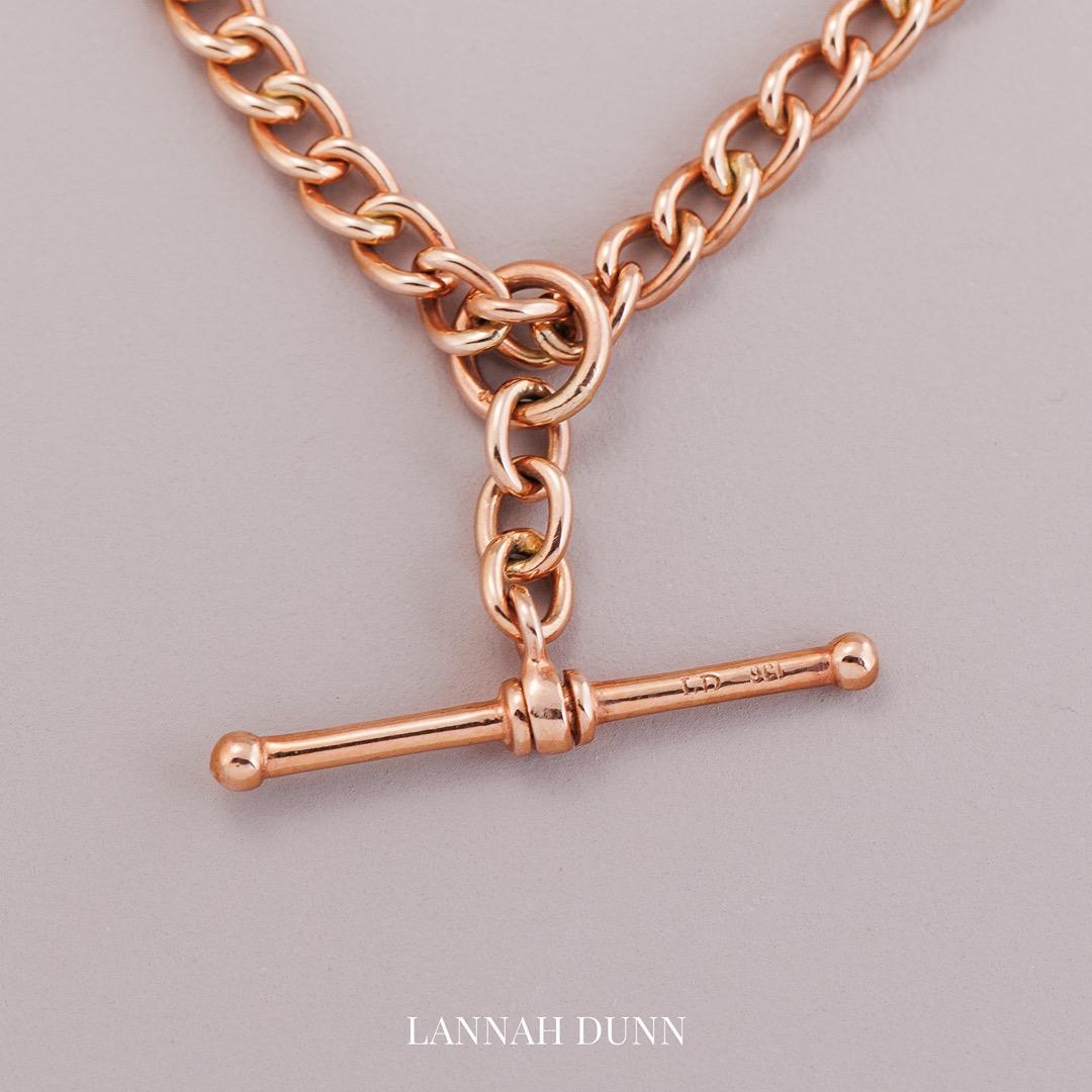 LD Vintage curb in solid rose