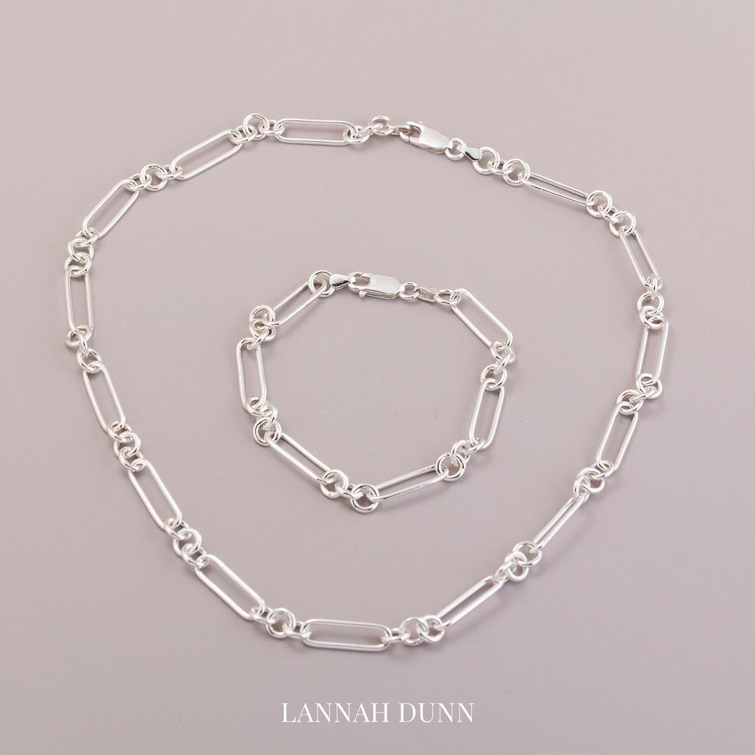 LD Stirrup 3 Bracelet in sterling