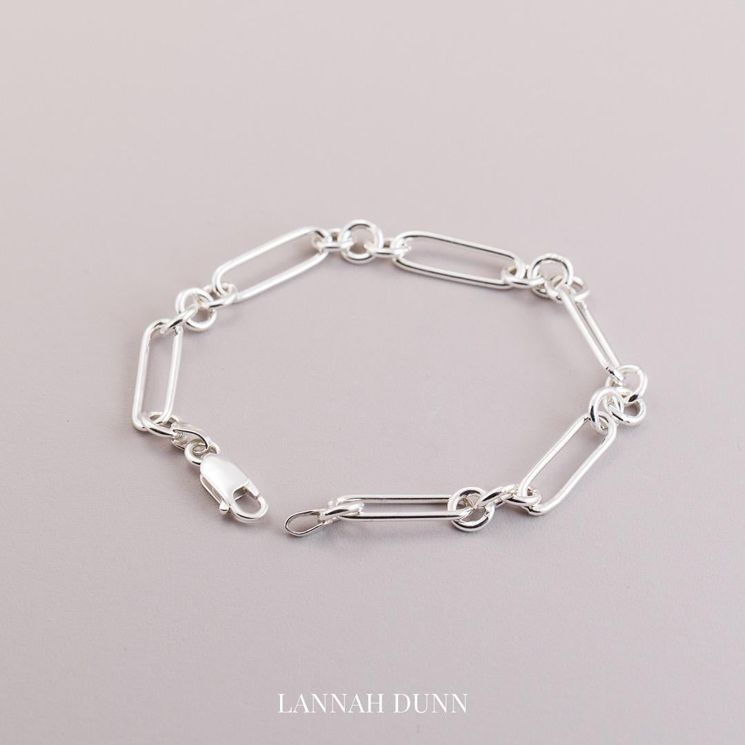 LD Stirrup 3 Bracelet in sterling