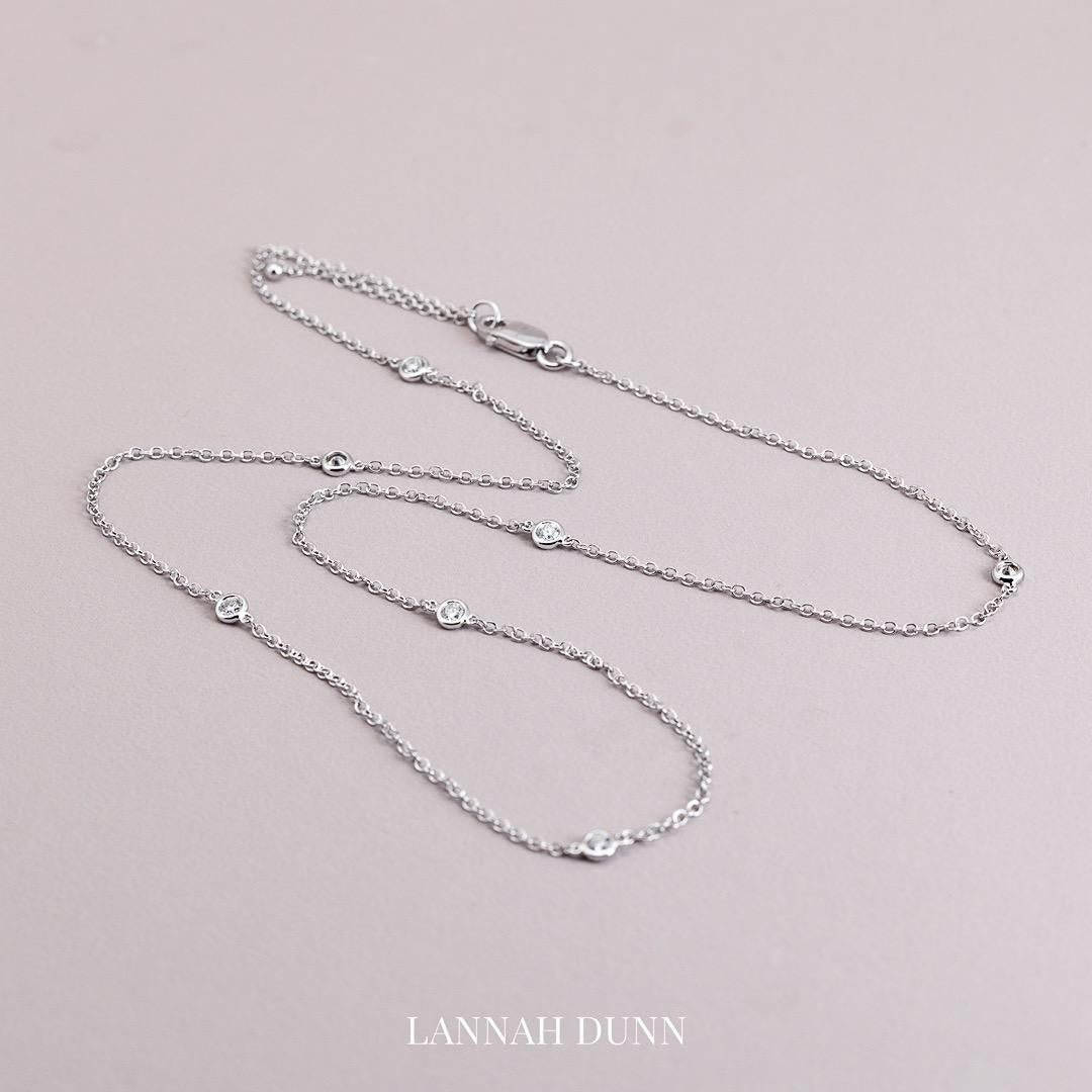 White Gold LD Spacer chain