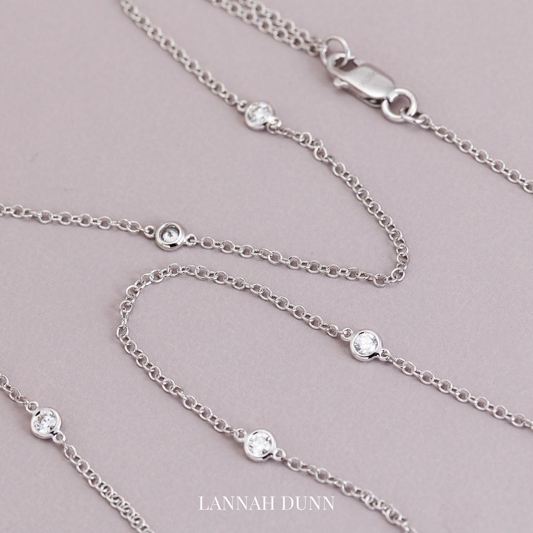 White Gold LD Spacer chain