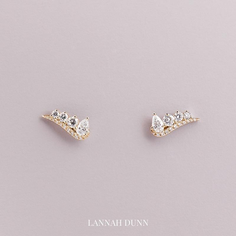 LD Diamond Wings Studs