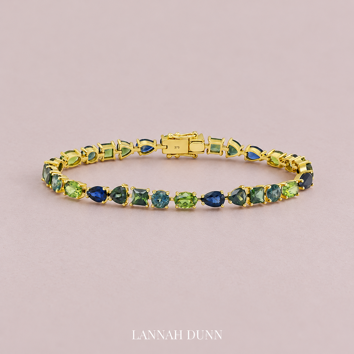 Australian Sapphire gem tennis bracelet