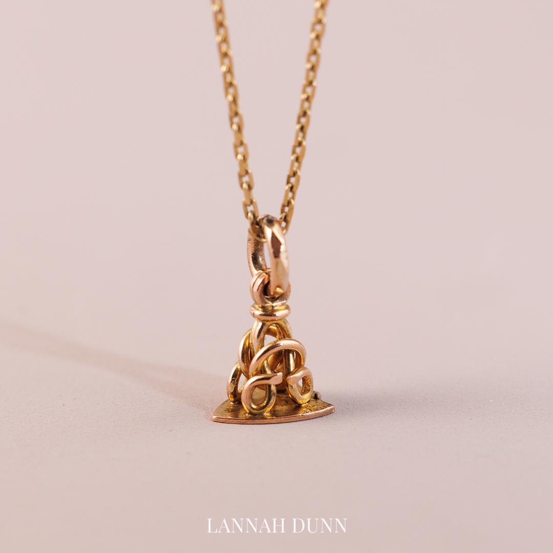 Antique Shield seal charm