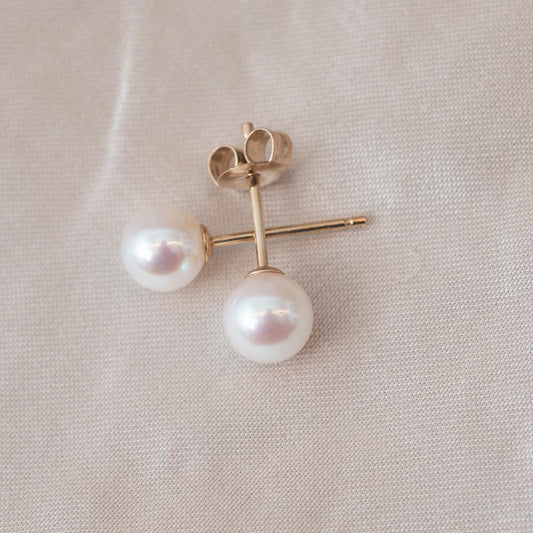 6.5/7mm Akoya pearl studs 6.5/7mm Akoya pearl studs