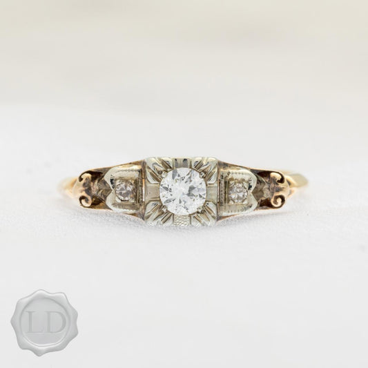 Vintage diamond engagement ring Vintage diamond engagement ring
